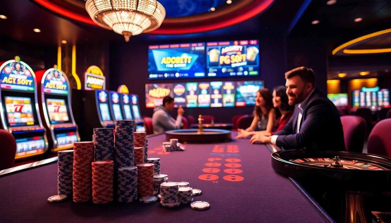 Experience thrilling gameplay at ADOBET88 with engaging slot machines and professional casino atmosphere.