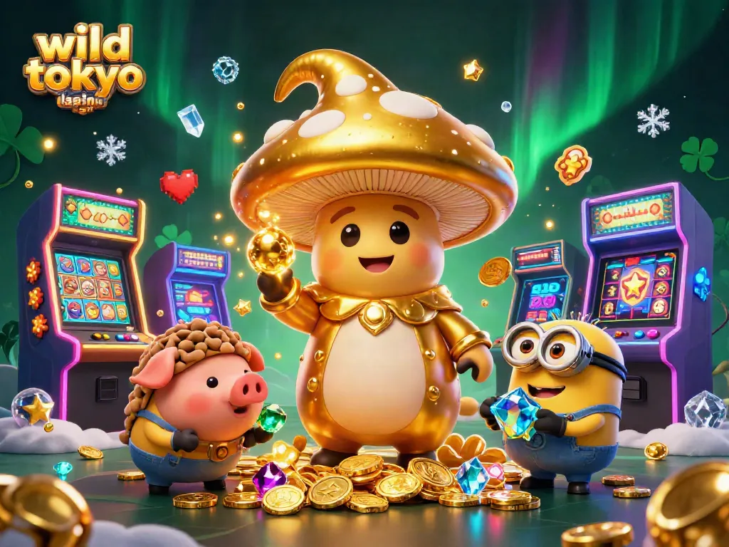 Engage with wild tokyo casino login through an imaginative fantasy scene filled with magic and treasures.
