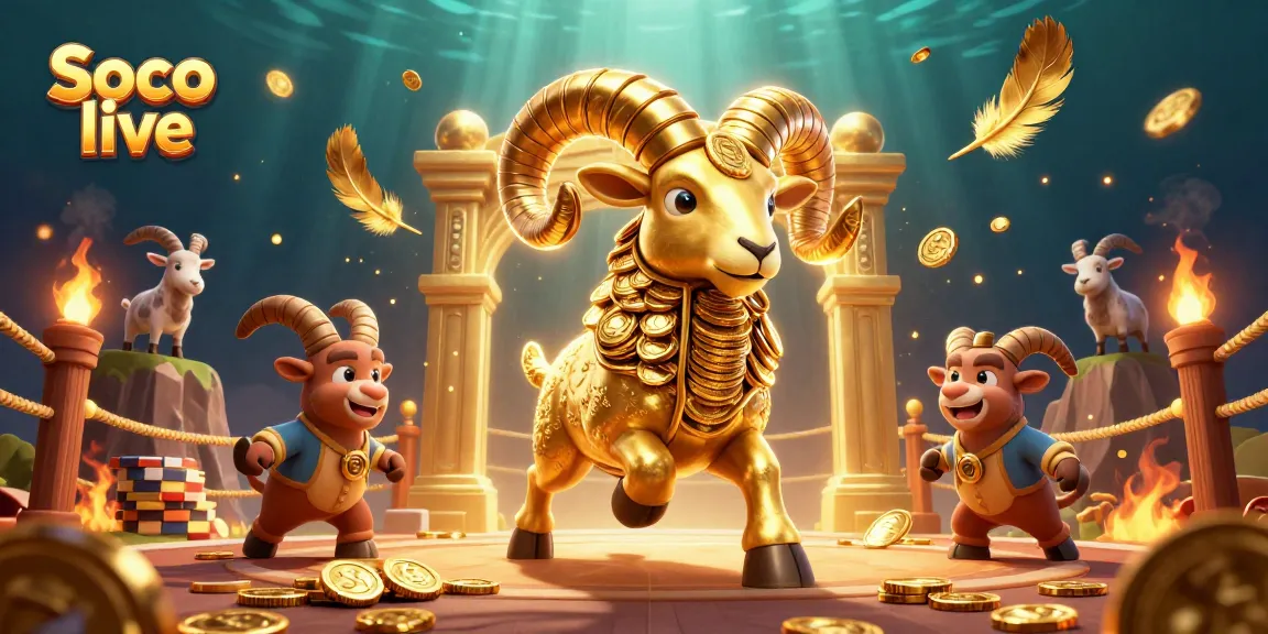 Engage in thrilling betting action with Soco live as the golden ram charges towards the golden gate.